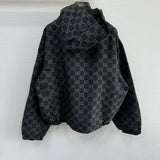 Light Jacket Black & Grey Monogram Reversible 2024