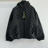 Light Jacket Black & Grey Monogram Reversible 2024