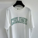 T-Shirt White & Green Logo 2024