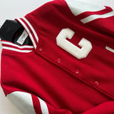 Bomber Red & White 2024