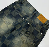 Jeans Square Style & Faded Color 2024