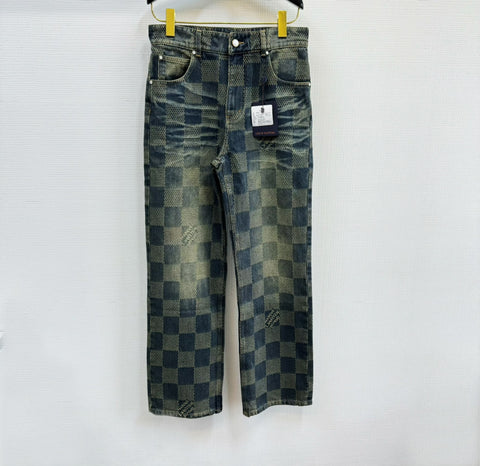 Jeans Square Style & Faded Color 2024