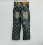 Jeans Square Style & Faded Color 2024