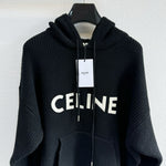 Hoodie Black Heavy Style & Embroidered Logo 2024