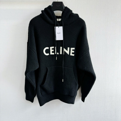 Hoodie Black Heavy Style & Embroidered Logo 2024