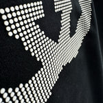 Crewneck Black & Dots Style Logo 2024