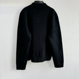 Jacket Zip-Up Black Monogram 2024