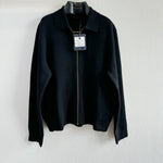 Jacket Zip-Up Black Monogram 2024