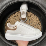 Sneakers White & Bronze Leather Back 2024