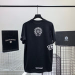 T-Shirt Logo Laterale Nera e Bianca