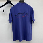 T-Shirt Double Logo 2023 Blu e Gialla