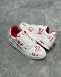 Sneakers White & Red Letters 2023