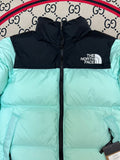 Down Jacket Turquoise