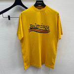 T-Shirt Double Logo 2023 Blue & Yellow