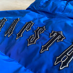 Down Jacket Blue Mini Front Logo & Back Logo