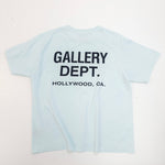 T-Shirt Light Blue & Black Logo