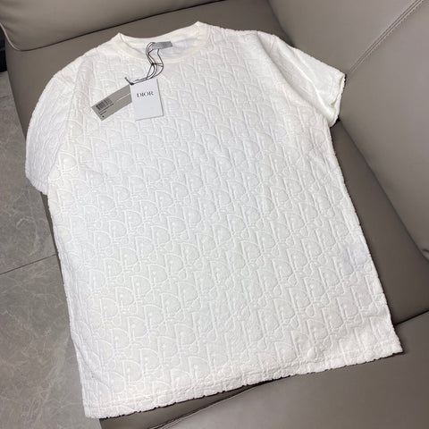 T-Shirt Monogram White Towel Style