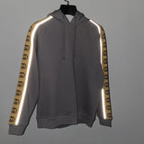 Hoodie Reflective Grey