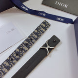 Belt Classic Monogram & Silver Buckle