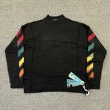 Sweater Black & Colorful Details