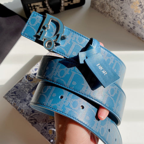 Belt Full Blue Monogram