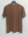 T-Shirt Monogram Brown Towel Style