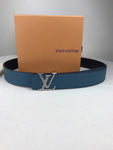 Belt Light Blue & Silver Buckle