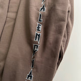 Hoodie Brown & Old Style Logo