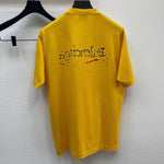 T-Shirt Double Logo 2023 Blue & Yellow