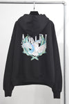 Hoodie Birds Logo Black