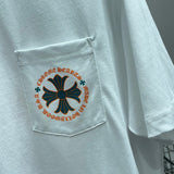 T-Shirt Orange Logo Black & White