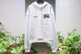 Hoodie White Classic 2021