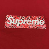 T-Shirt Box Logo Bandana Red