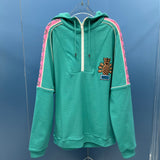 Hoodie Light Green & Ananas Logo