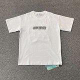 T-Shirt White & Broken Style Logo