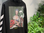 Hoodie Zip-Up Back Painting