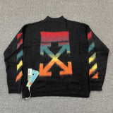 Sweater Black & Colorful Details