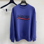 Crewneck Blue & Double Logo