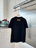 T-Shirt Embroidered Pocket Black