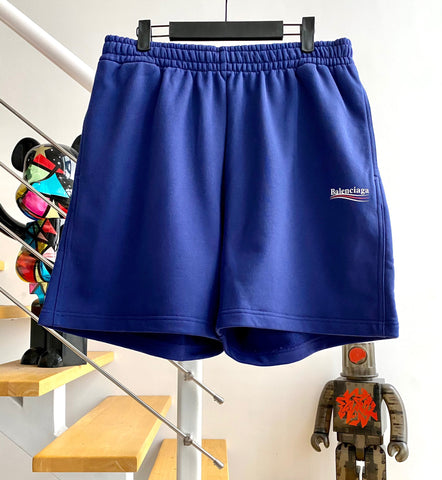 Pantaloncini Mini Logo Nero &amp; Blu 2021