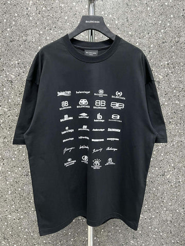 T-Shirt Multi-Logo Black 2023