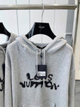 Hoodie Grey & Spray Logo