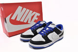 Dunk Low White Black Royal