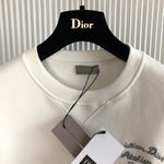 Crewneck White Atelier Embroidered Logo