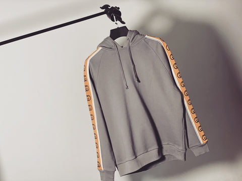 Hoodie Reflective Grey