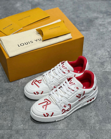 Sneakers White & Red Letters 2023