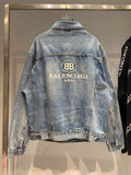 Jeans Jacket BB Mode Back Logo