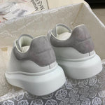 Oversize Sneakers Grey Velvet