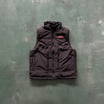 Gilet Black & Red Logo