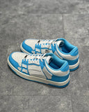 Light Blue Sneakers Skeleton Style